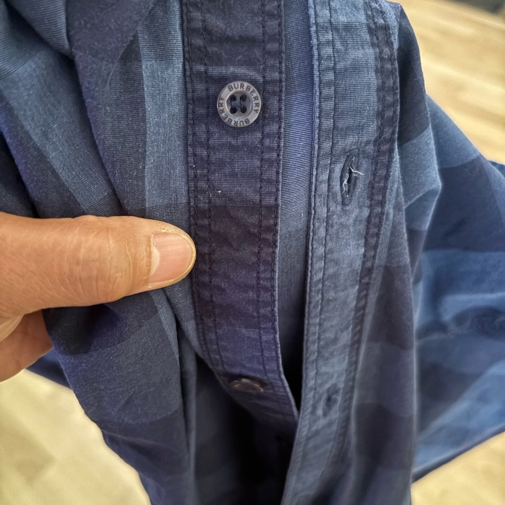 Burberry Blue Checkered - Picture 4 of 4